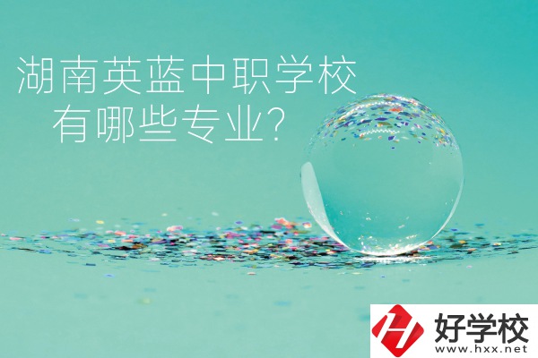 湖南英藍(lán)中職學(xué)校怎么樣？有哪些專業(yè)？